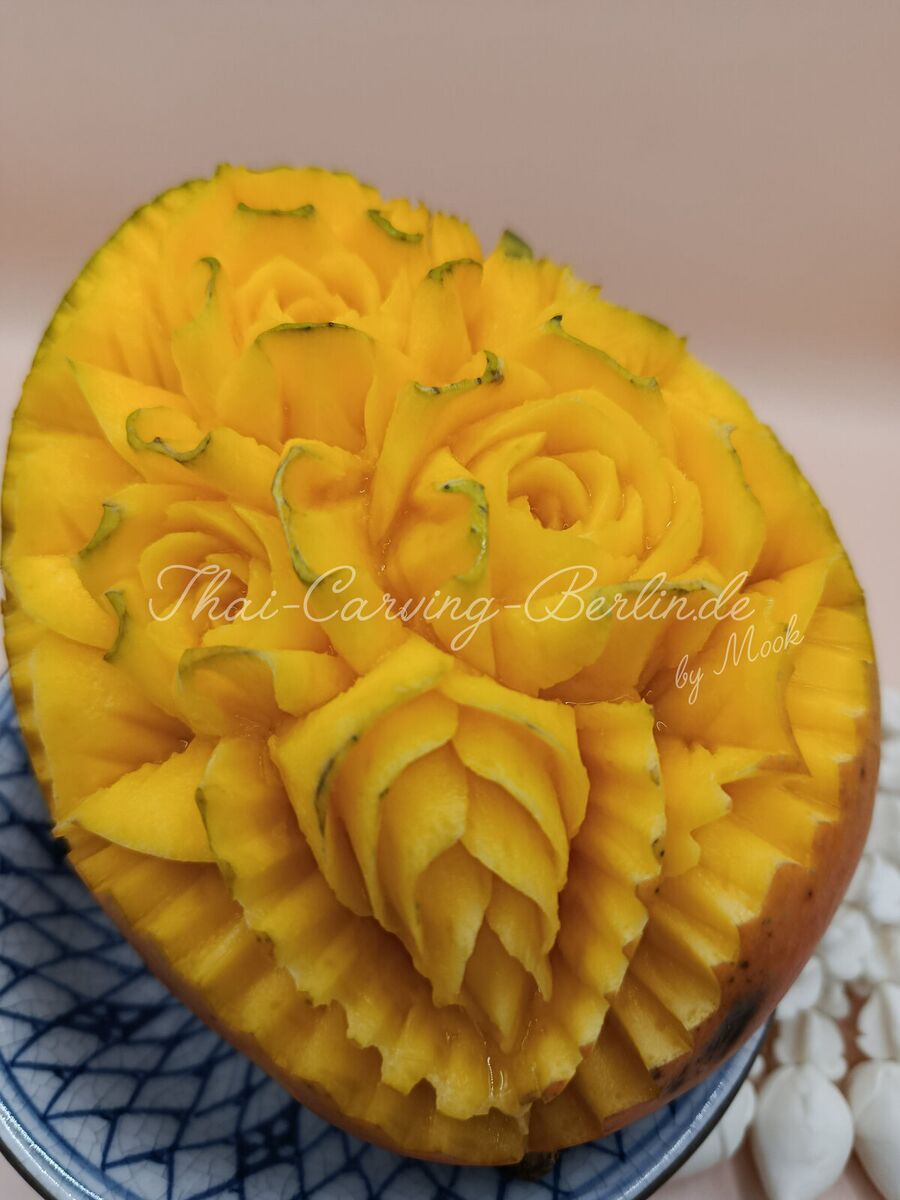 Blumengestaltung aus Mango